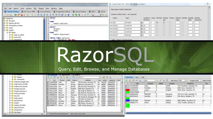 RazorSQL Portable & License Key