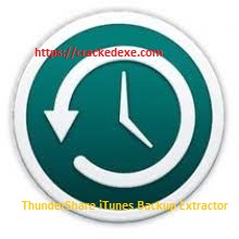 ThunderShare iTunes Backup Extractor 7.7.41 Crack