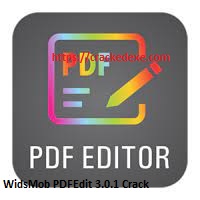 WidsMob PDFEdit 3.0.1 Crack
